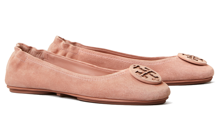 Lookbook (W) TORY BURCH Minnie Travel 'Wild Pansy Pink' Merah Jambu Liar 57247-667