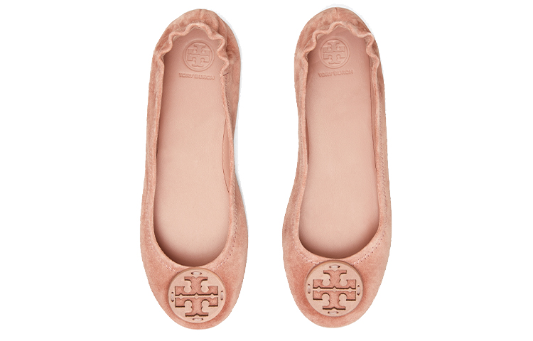 Shop (W) TORY BURCH Minnie Travel 'Wild Pansy Pink' Merah Jambu Liar 57247-667