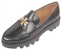 (W) TORY BURCH Minnie Travel Ballet Flat 'Hitam' 137744-001