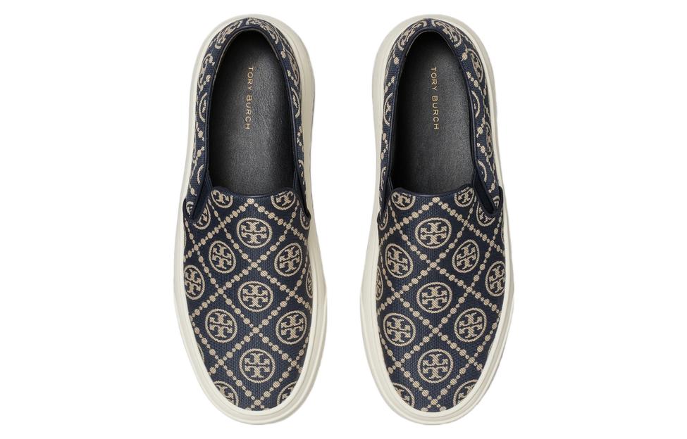 (W) TORY BURCH Minnie Travel Ballet Flat 'Navy' 圖 3