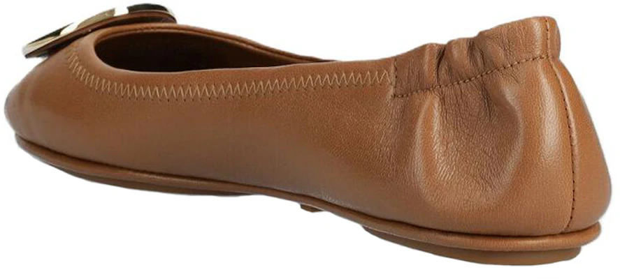 (W) TORY BURCH Minnie Travel Ballerinas Braun Gold ''Brown'' 50393-232 Purchase (W) TORY BURCH Minnie Travel Ballerinas Braun Gold ''Brown'' 50393-232
