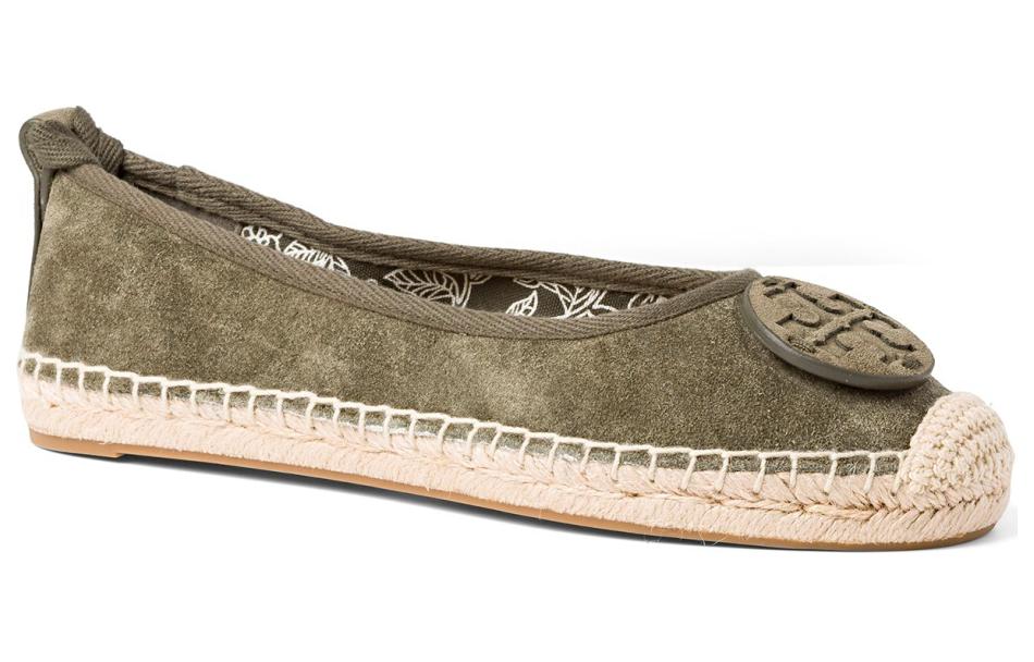 (W) TORY BURCH Minnie Velvet Flat 'Green' 圖 5