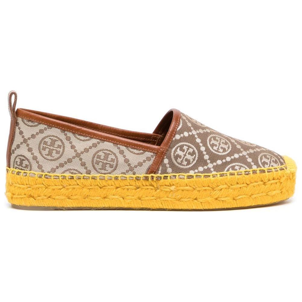 (W) TORY BURCH Monogram Woven Flat 'Brown' 圖 2