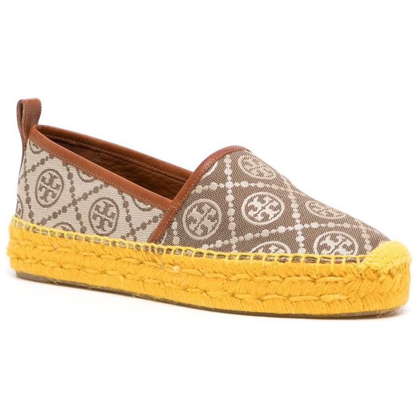 (W) TORY BURCH Monogram Woven Flat 'Brown' 圖 3