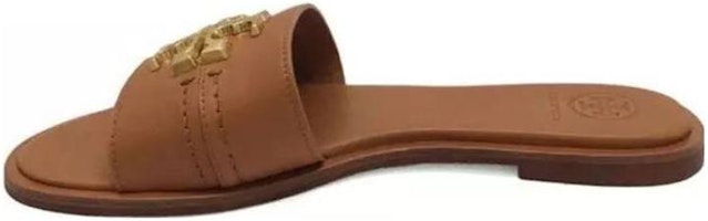 (Women) TORY BURCH Open-Toe Slide 'Brown' 60245-210 (Women) TORY BURCH Open-Toe Slide 'Brown' 60245-210