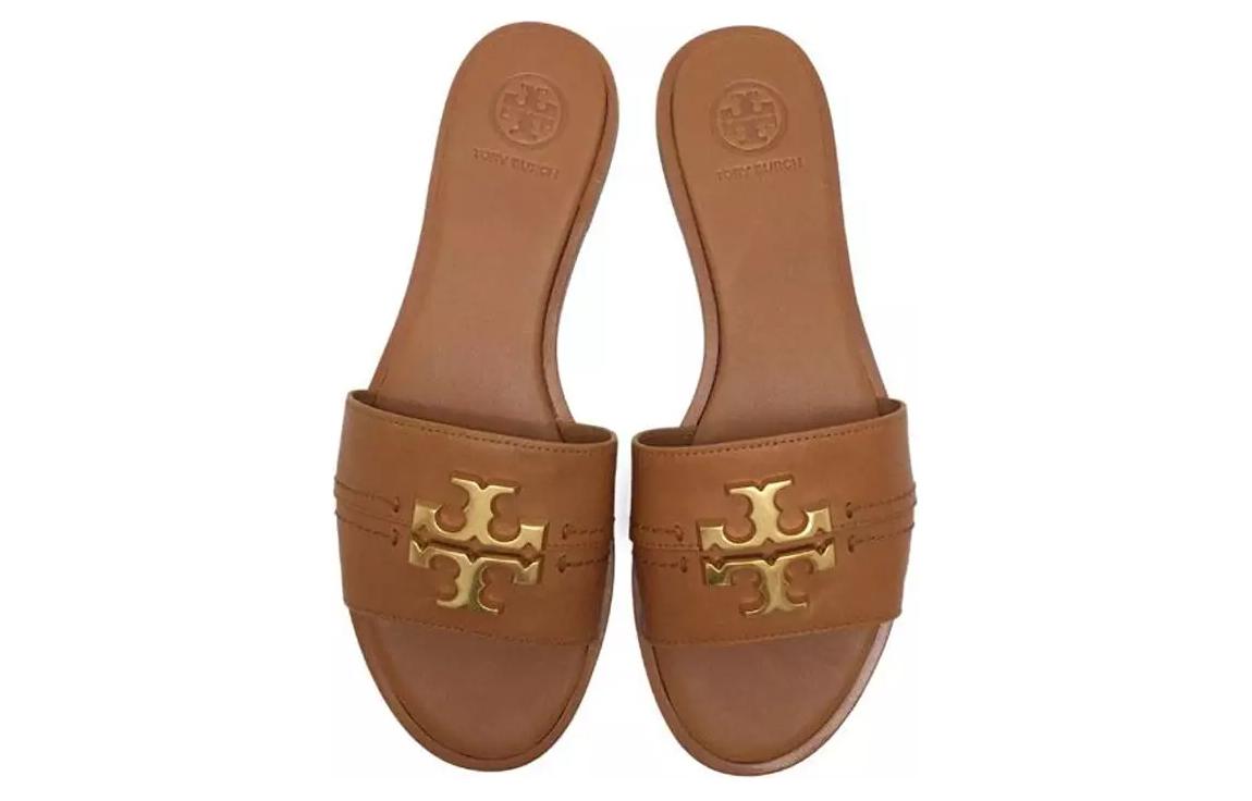 (W) TORY BURCH Open-Toe Slide 'Brown' 圖 3