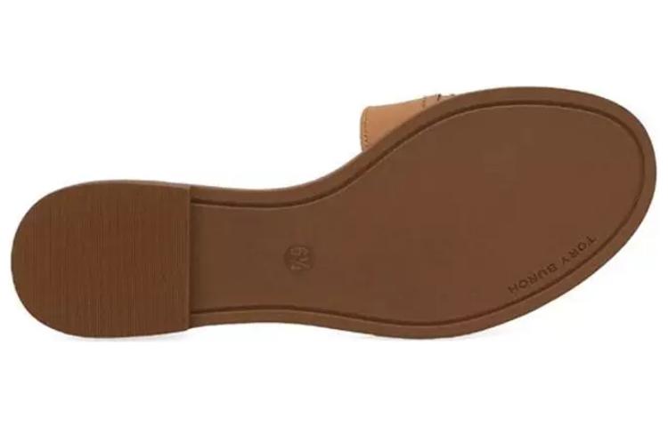 (W) TORY BURCH Open-Toe Slide 'Brown' 圖 5