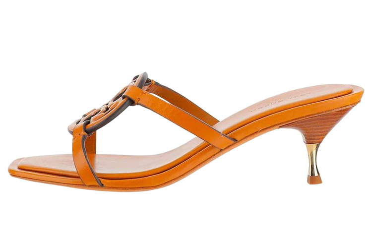(Women) TORY BURCH Open-Toe Slide Sandals 'Brown Fashion' 148424-776