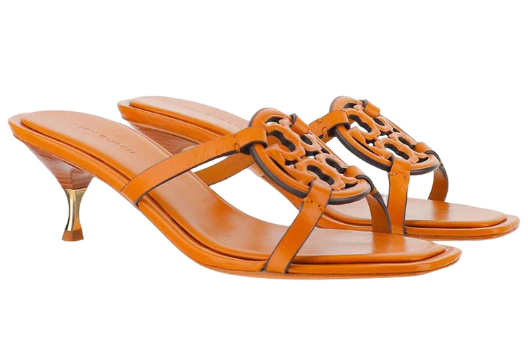 Order (W) トリーバーチ　ブラウン　オープントゥスライドサンダル 148424-776