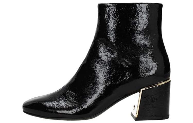 (W) TORY BURCH Patent Ankle Boots 'Black'