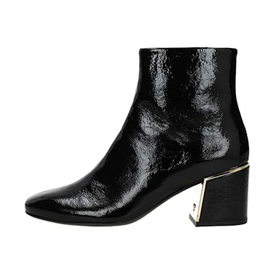 (W) TORY BURCH Patent Ankle Boots 'Black'
