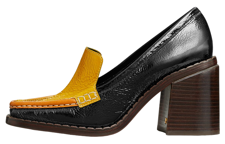 Buy (W) TORY BURCH Sepatu Hak Blok Patent 'Black Fashion' 141545-700