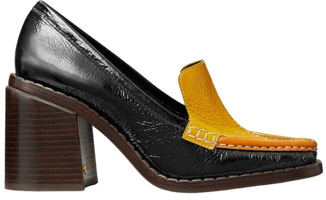 (Women) TORY BURCH Patent Block Heel Pumps 'Black Fashion' 141545-700 Order (Women) TORY BURCH Patent Block Heel Pumps 'Black Fashion' 141545-700