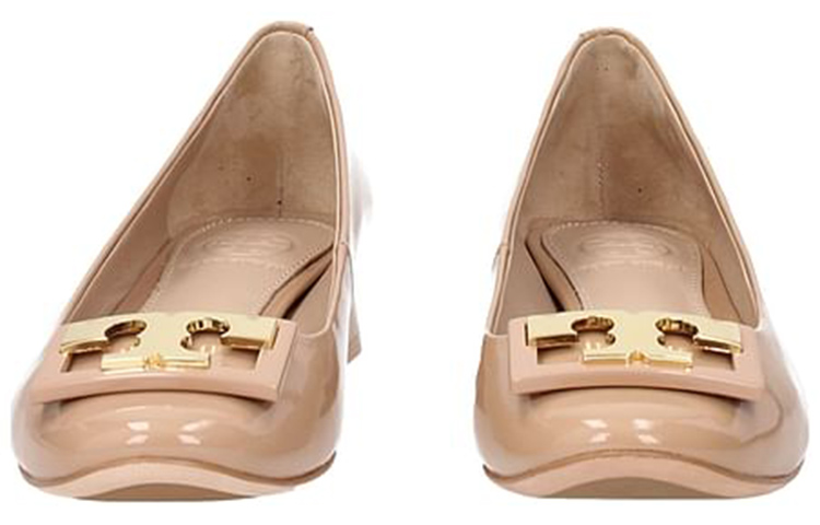 (W) TORY BURCH Patent Leather High Heels 'Beige' 圖 3