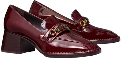 Lookbook (W) TORY BURCH 红色漆皮logo粗跟鞋 144149-500