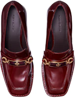 Shop (W) TORY BURCH 红色漆皮logo粗跟鞋 144149-500
