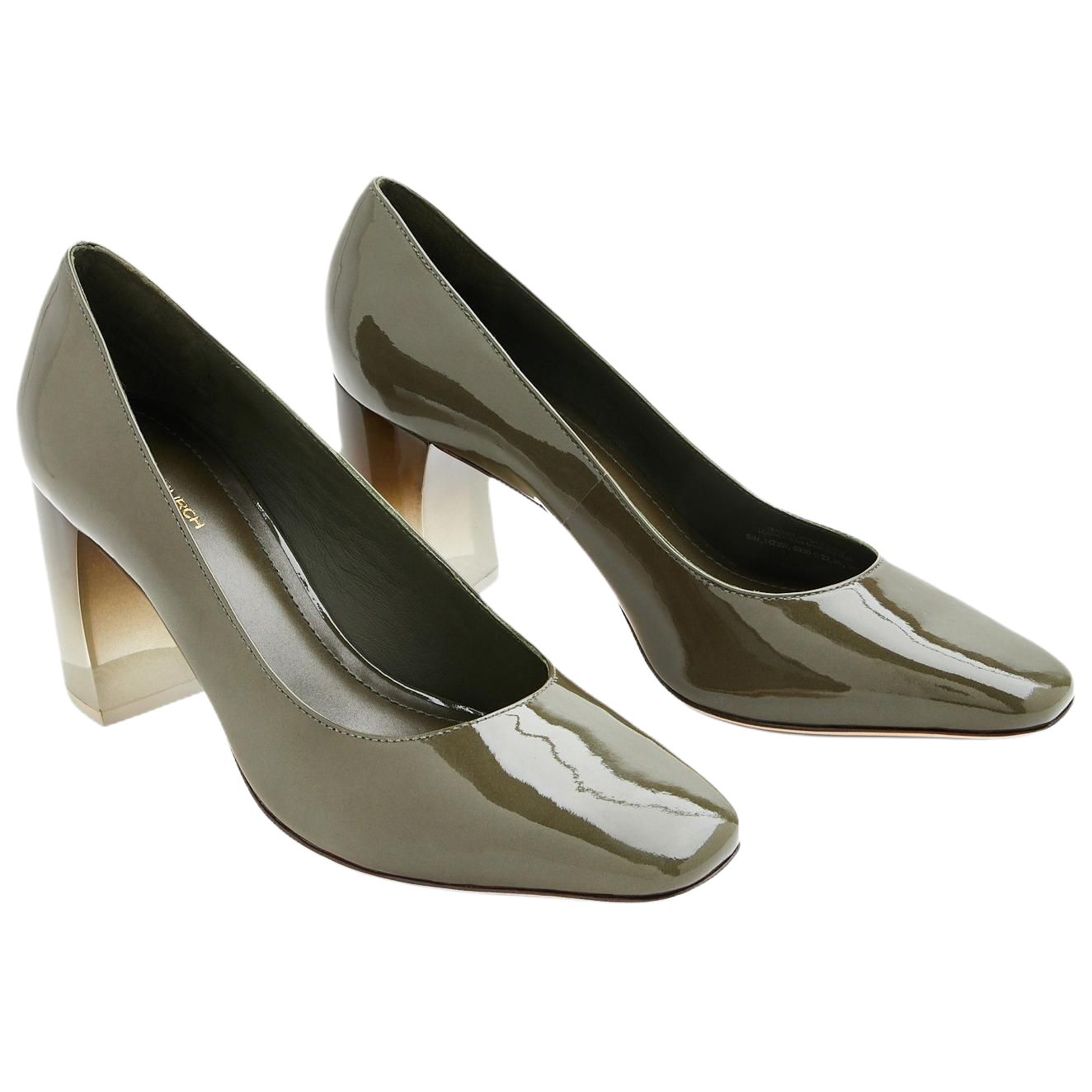 (W) TORY BURCH Patent Leather Mule 'Green Chunky Heel' 圖 3