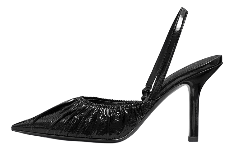 (Women) TORY BURCH Patent Leather Pointed-Toe Stiletto 'Black' 146071-006