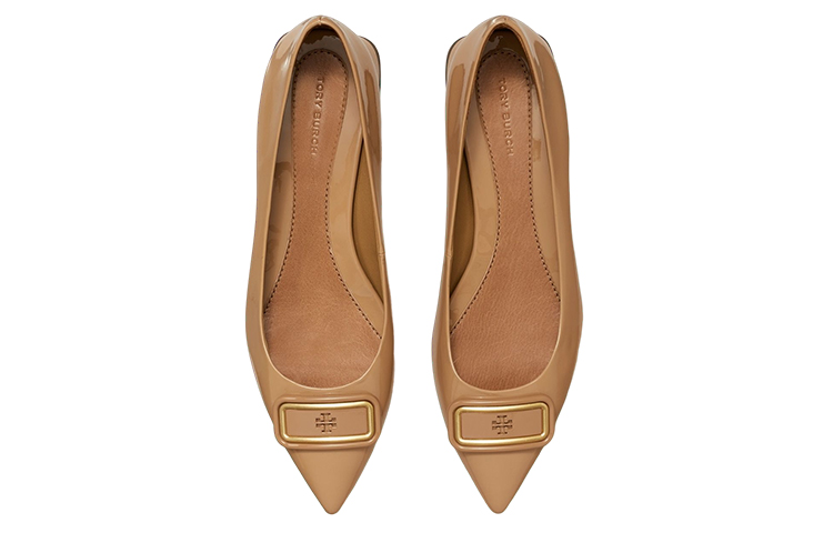 Lookbook (W) TORY BURCH Flat Kasut Runcing Wanita 'Pink' 146639-200