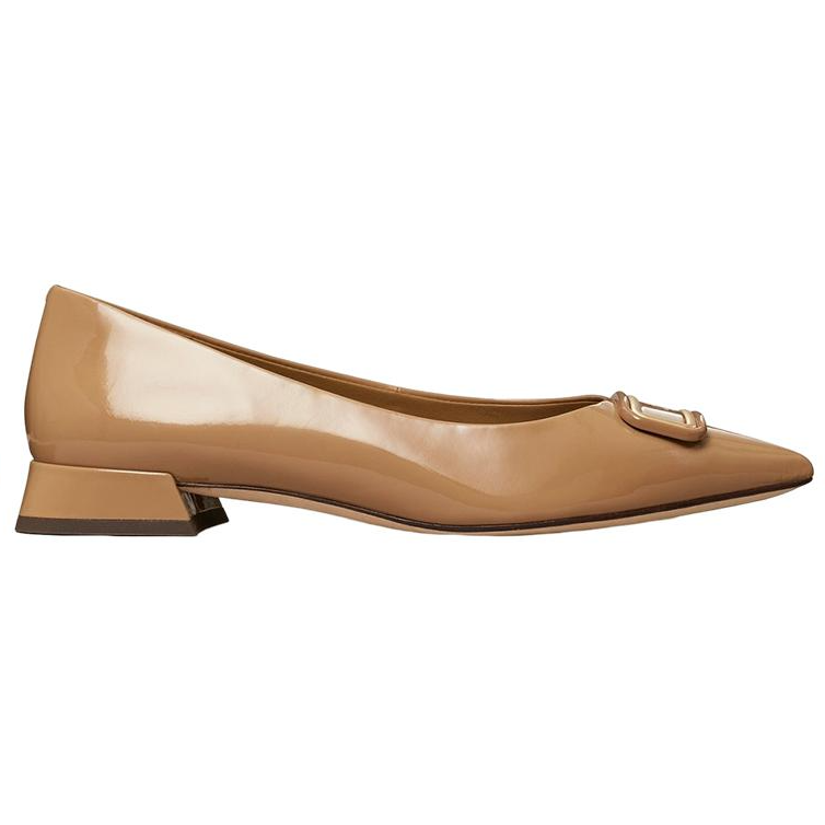 Shop (W) TORY BURCH Flat Kasut Runcing Wanita 'Pink' 146639-200