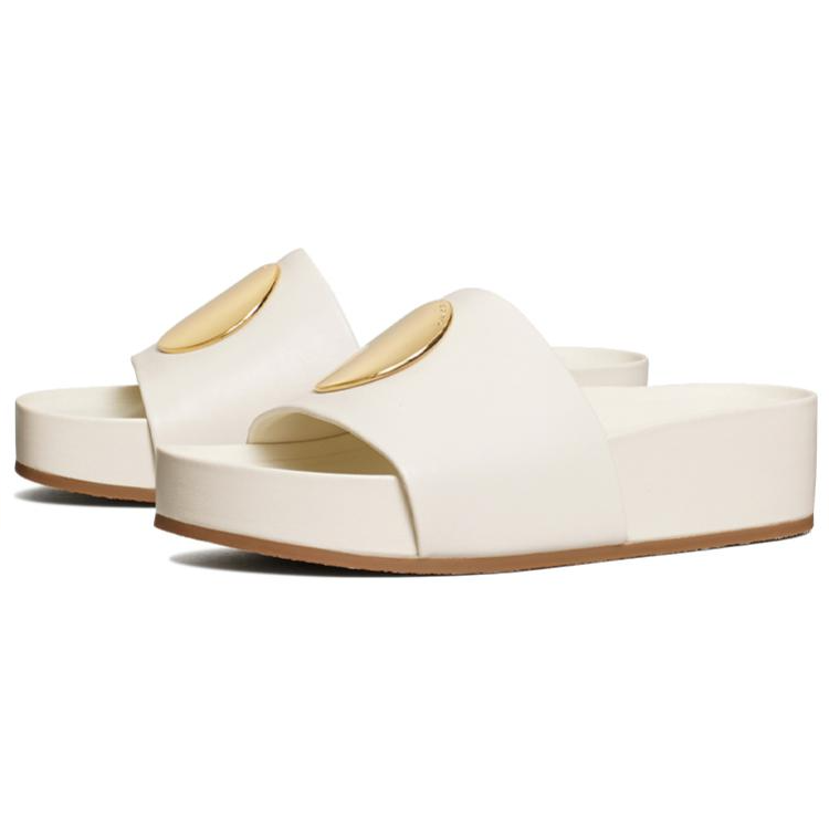 (W) TORY BURCH Patos Slide 'Ivory' 圖 5