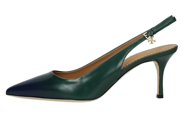 (Women) TORY BURCH Penelope Slingback Heel 'Dark Green' 57218-394