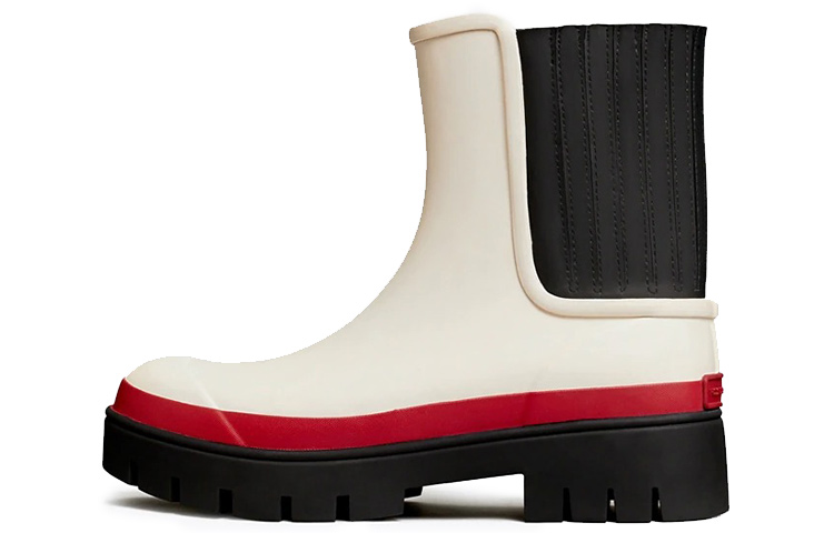 (Women) TORY BURCH Platform Ankle Boot 'White' 83856-100