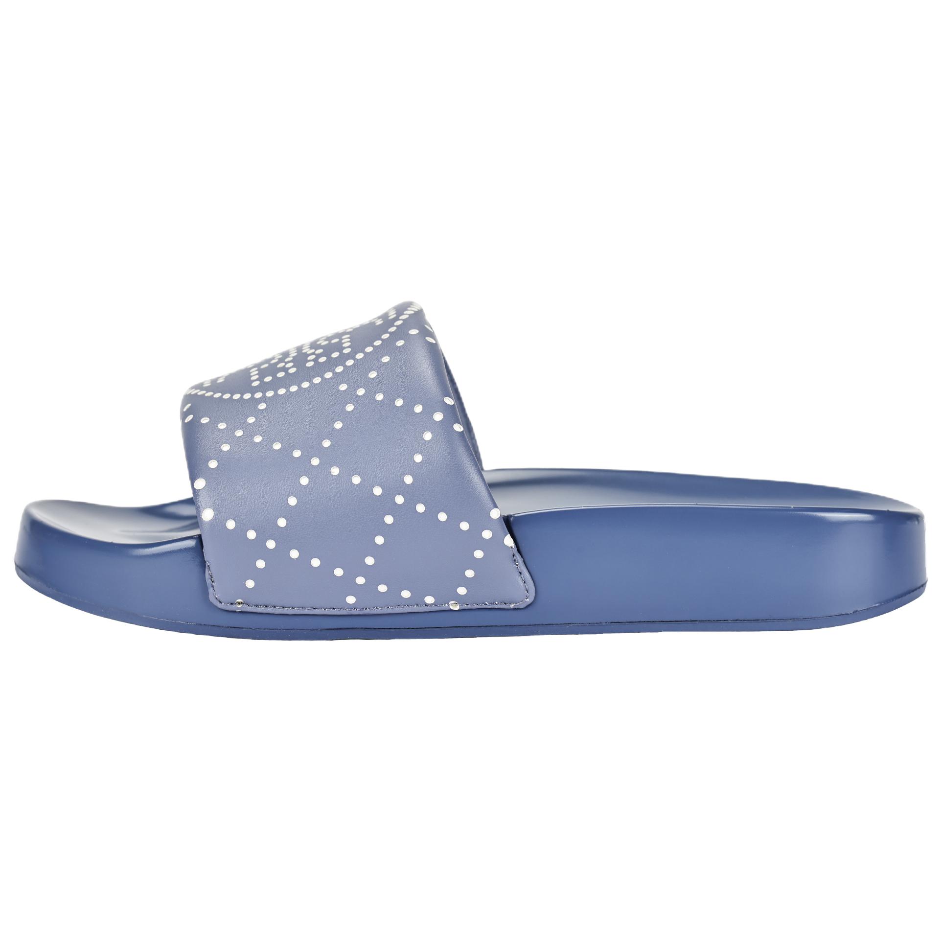 (Women) Tory Burch Platform Slide Sandals 3.5cm Blue 156278-400