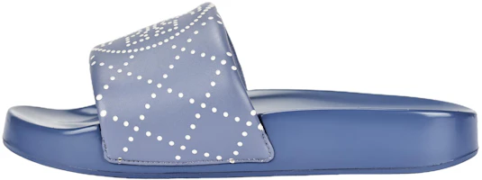 (Women) Tory Burch Platform Slide Sandals 3.5cm Blue 156278-400 (Women) Tory Burch Platform Slide Sandals 3.5cm Blue 156278-400