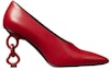 Order (W) TORY BURCH Kasut Tumit Runcing 'Tumit Pelik Merah' 143032-960