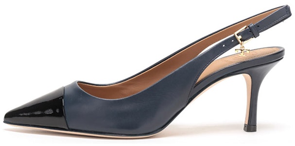 (W) (女性用) トリーバーチ ポインテッドトゥ スティレットヒール 'ブルーブラックバックル' 49786-453 49786-453 Buy (W) (女性用) トリーバーチ ポインテッドトゥ スティレットヒール 'ブルーブラックバックル' 49786-453 49786-453