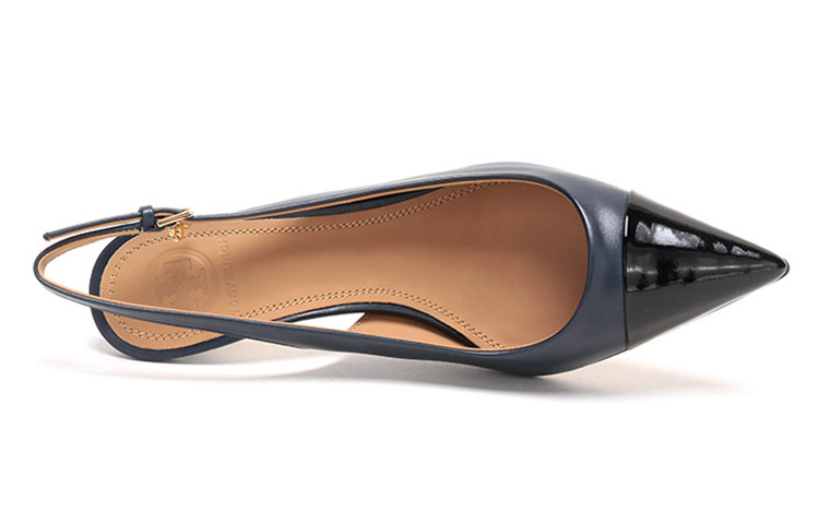 Purchase (W) TORY BURCH Tacones de Aguja Punta Fina 'Azul Negro con Hebilla' 49786-453