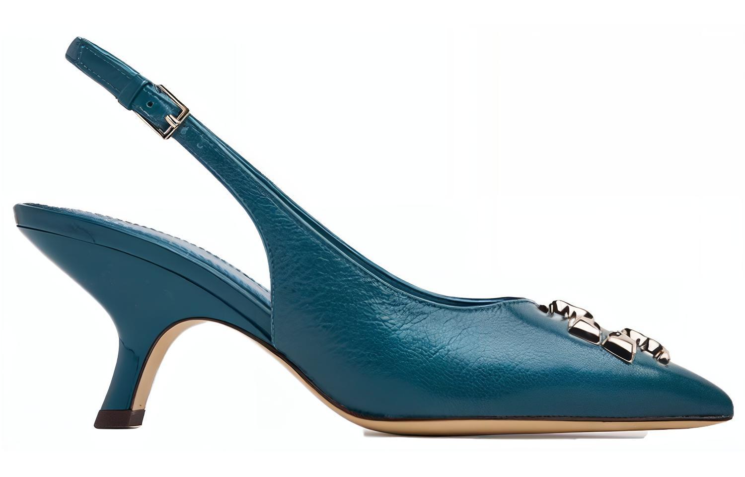 Order (W) 토리버치 블루 포인티드 버클 스틸레토 149605-499