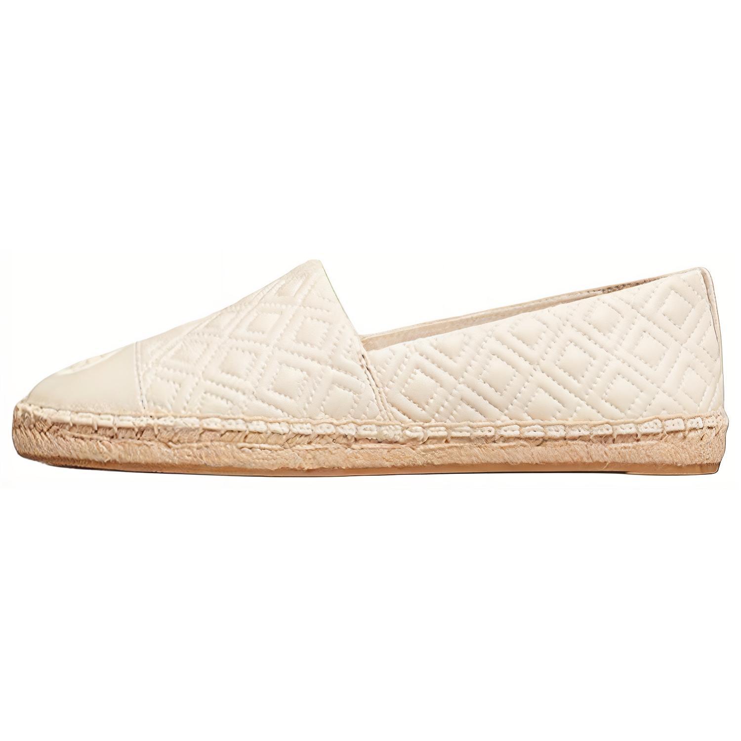 Buy (Women) TORY BURCH Quilted Flat 'Beige Fisherman' 75738-191