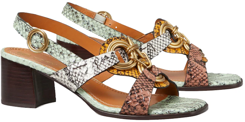 (Women) TORY BURCH Ring Leather High Heel 'Taupe' 83527-250 Lookbook (Women) TORY BURCH Ring Leather High Heel 'Taupe' 83527-250
