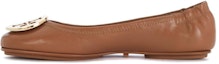 Buy (W) TORY BURCH Kasut Bulat Alas Kaki 'Kulit Coklat' 32880-232