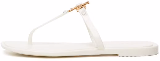 (Women) TORY BURCH Roxane White Thong Sandals Flip Flops 137704-102 (Women) TORY BURCH Roxane White Thong Sandals Flip Flops 137704-102