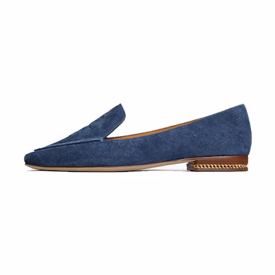 (W) TORY BURCH Ruby 'Blue Loafer'