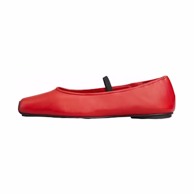(W) TORY BURCH Runway 'Red Ballet Flat'