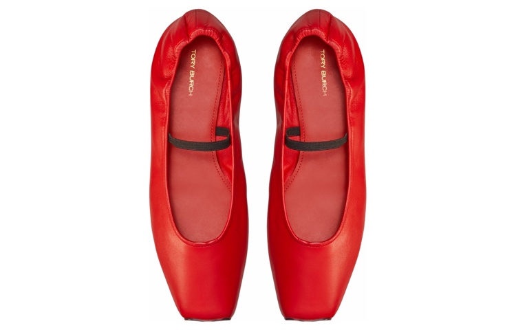 (W) TORY BURCH Runway 'Red Ballet Flat' 圖 3