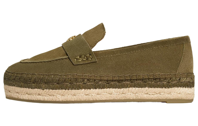 Buy (W) TORY BURCH Mocasin Seaside 'Verde Militar' 87639-306