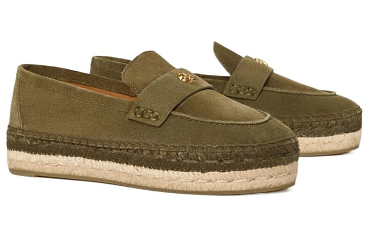 (W) TORY BURCH Seaside Loafer 'Military Green' 圖 2