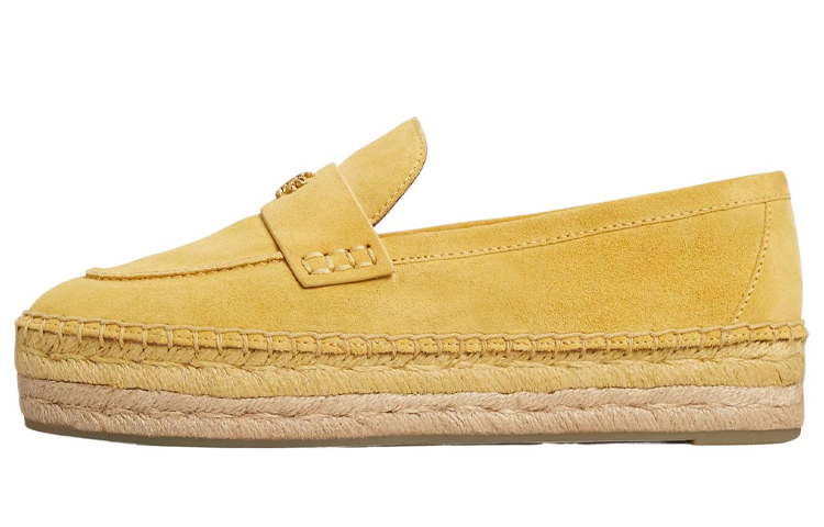 (W) TORY BURCH Seaside Loafer 'Yellow Velvet'