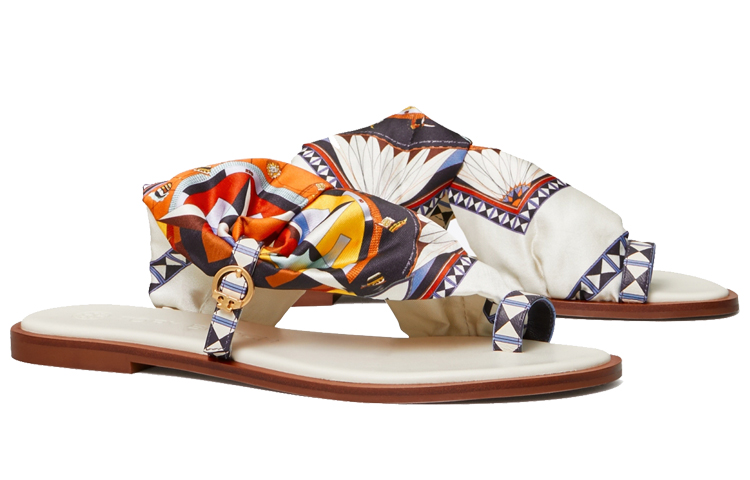 (W) TORY BURCH Selby 'Ivory Scarf Print' 圖 3