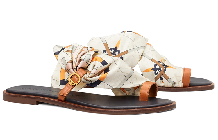 (W) TORY BURCH Selby 'Scarf Print Camel' 圖 3