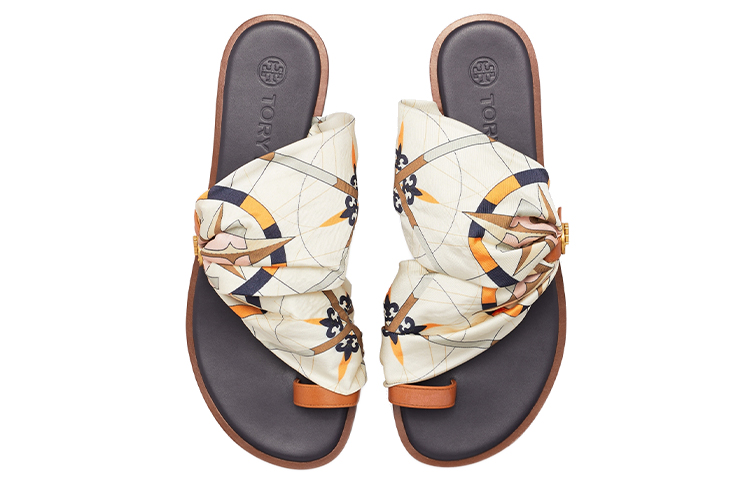 (W) TORY BURCH Selby 'Scarf Print Camel' 圖 4