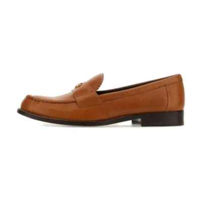 (W) TORY BURCH Sheepskin Slip-On Loafer 'Brown'