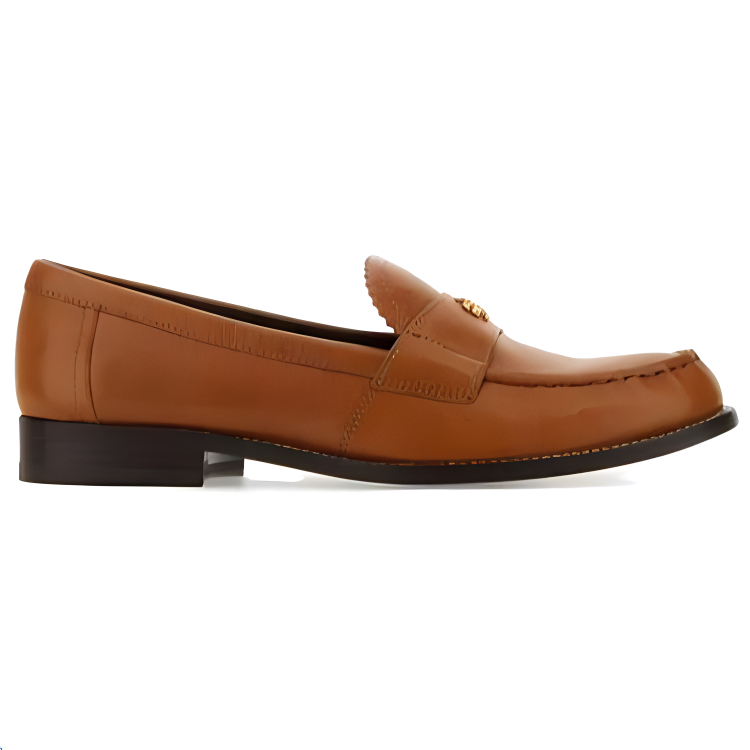 (W) TORY BURCH Sheepskin Slip-On Loafer 'Brown' 圖 2