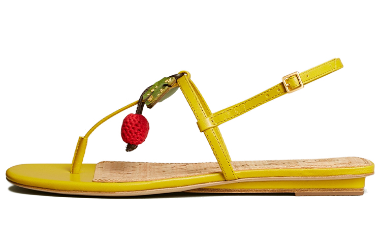 Buy (Women) TORY BURCH Simple Cherry Sandals 'Pear Yellow' 82820-371