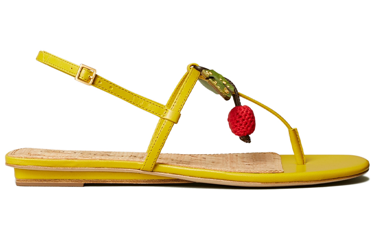 (W) TORY BURCH Simple Cherry Sandals 'Pear Yellow' 圖 2